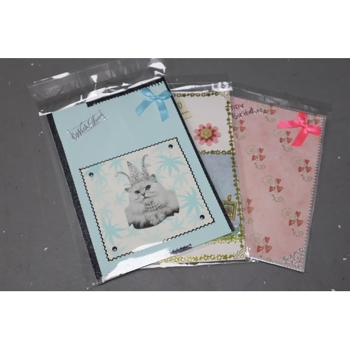 776 - Large Selection of Craft Greetings Card displayed within a Point of Sale Unit