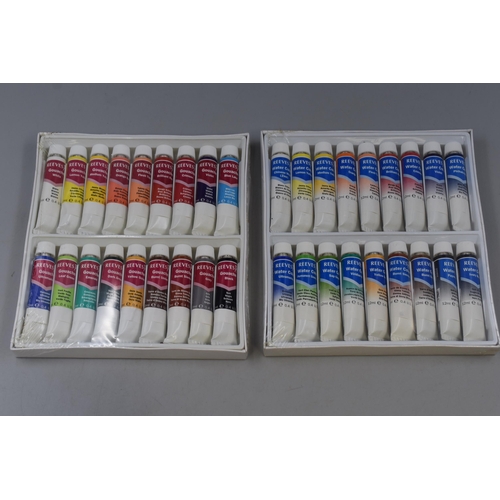 781 - Collection of Professional Artist Paints Sets to include Reeves Water, Reeves Gouache Colour Sets, B... 