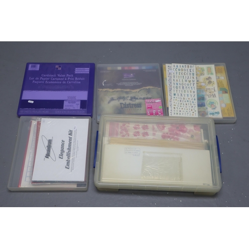 798 - Large Selection of Card Stock Papers/Crafting Papers