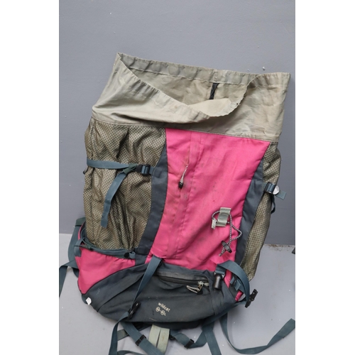 873 - Two Berghaus Travelling / Hiking rucksacks