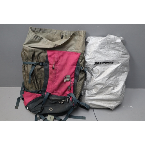 873 - Two Berghaus Travelling / Hiking rucksacks