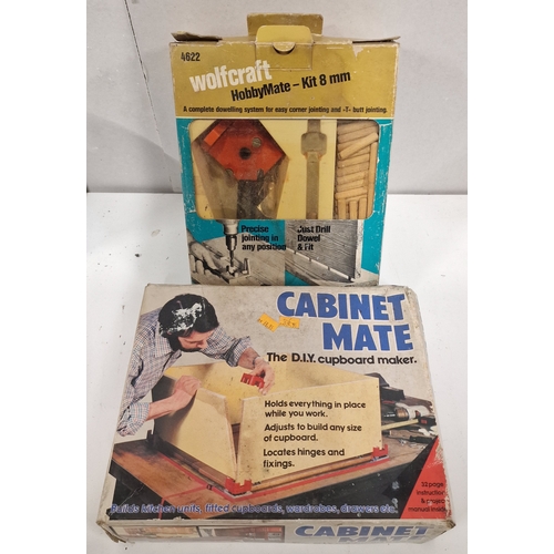 746 - Boxed Vintage Wolfcraft HobbyMate Kit 8mm and a Boxed Cabinet Mate