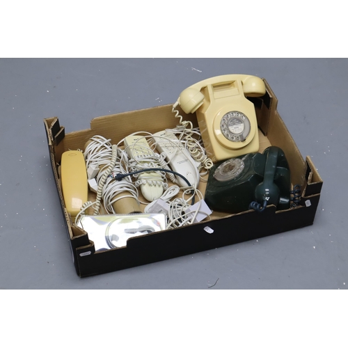 844 - Selection of Vintage Telephones and Accessories