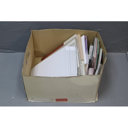 754 - Large Lot of Paper Crafting Materials NEW in Packs well over £100 retail value.