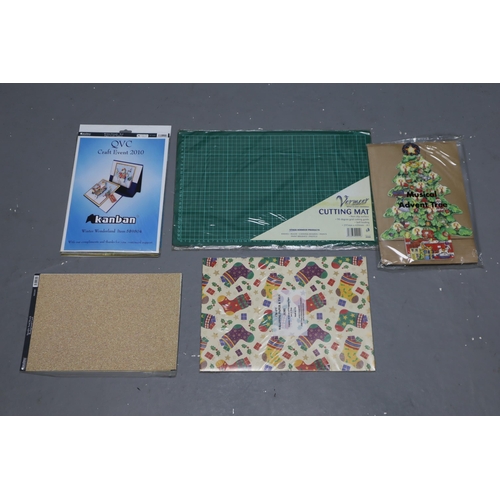 754 - Large Lot of Paper Crafting Materials NEW in Packs well over £100 retail value.