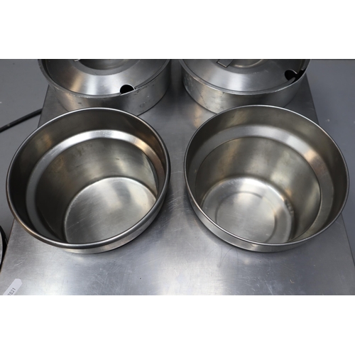 853 - Parry Stainless Steel Bain Marie (Working When Tested)