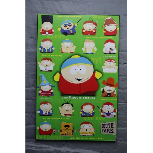 865 - South Park Eric Cartman Collage wallhanging print