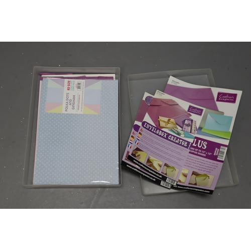 766 - As New Crafters Companion Envelope Creator Kit