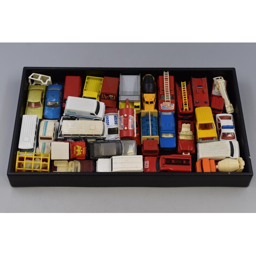 569 - Large collection of mini Corgi and Matchbox diecast cars