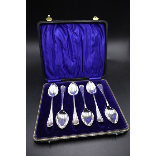 357 - Three Cased Sets of Silver Plated Cutlery including Priestley, and Francis Howard