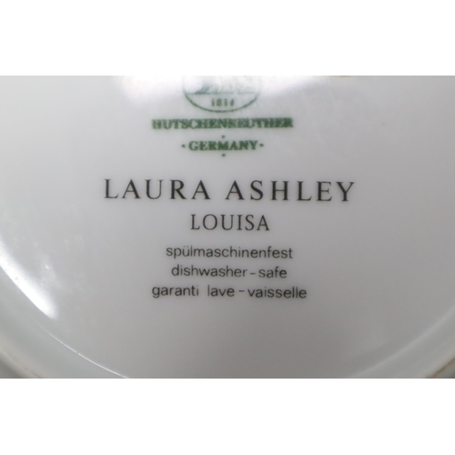 376 - A Thirty-Eight Piece Laura Ashley 'Louisa' Hutschenreuther Tea/Dinner Service. Includes Nine Large S... 