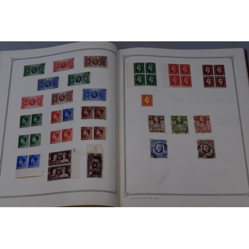 454 - An Album of Vintage Early to Mid 1900 UK and Commonwealth Stamps