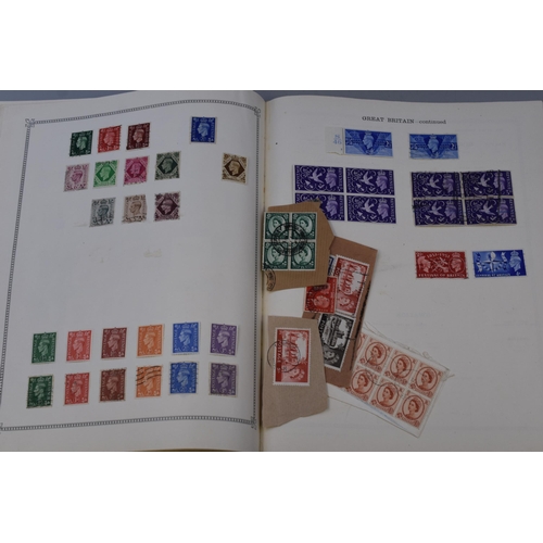 454 - An Album of Vintage Early to Mid 1900 UK and Commonwealth Stamps