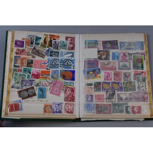 457 - An Album of Various Vintage Worldwide Stamps. Includes Spain, Czechoslovakia, Hong Kong, New Zealand... 