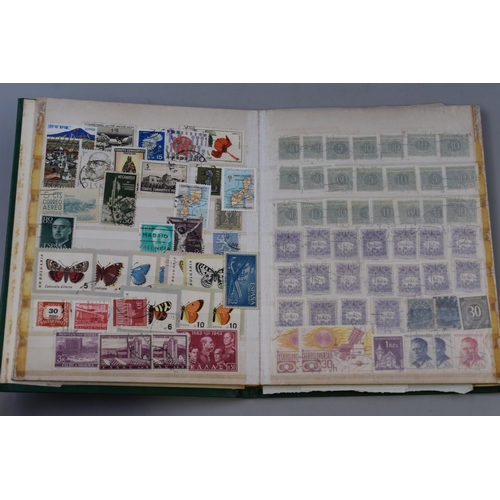 457 - An Album of Various Vintage Worldwide Stamps. Includes Spain, Czechoslovakia, Hong Kong, New Zealand... 