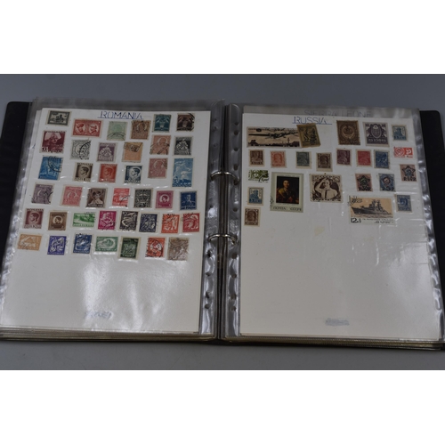 458 - An Album of Various Worldwide Stamps (J-Z). Includes Japan, Korea, Malta, Nigeria, South Africa, USA... 