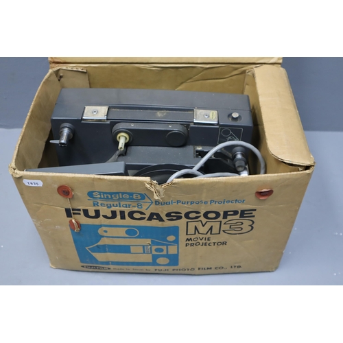 486 - Fujiscope M3 movie projector 8mm & Fujica single 8 splicer (both boxed - untested)