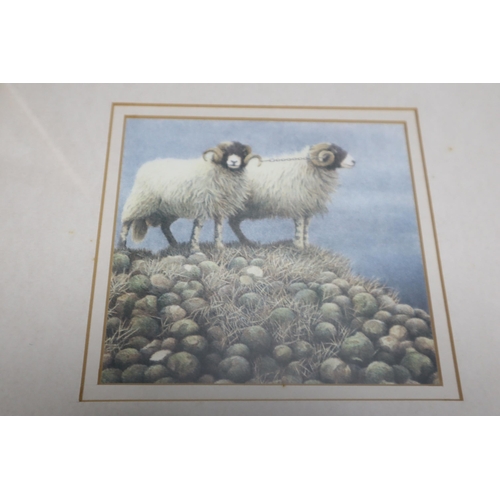 836 - Mixed Selection including Framed and Glazed Prints, Wall Rack, Wooden Figures and More