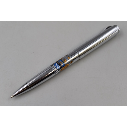 195 - M.C.F.C Parker pen completed in case