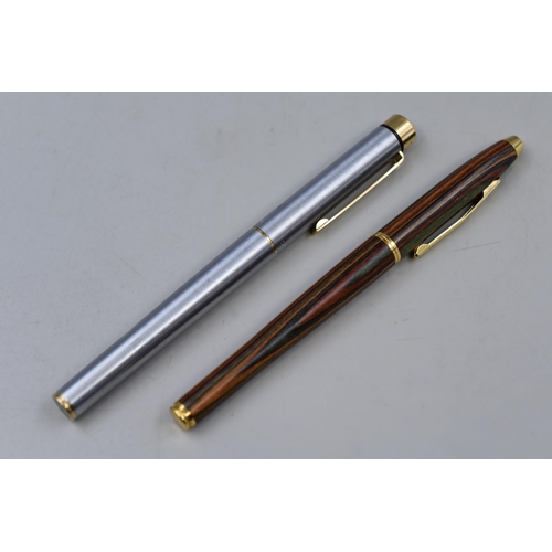 198 - Schaeffer Ball Point Pen and a Fountain Pen with Iridium Nib