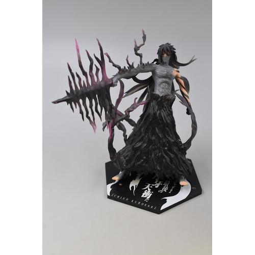 153 - BANDAI Figuarts zero Bleach Ichigo Kurosaki the final getsuga tensho ver. figure (Boxed but box is t... 