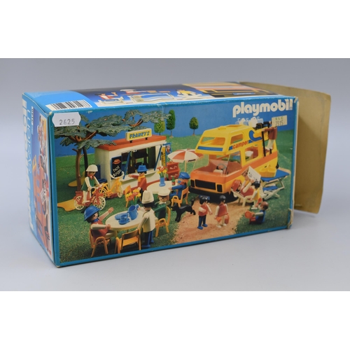 158 - Vintage Boxed Playmobil Camper System, complete with Little People and Accessories