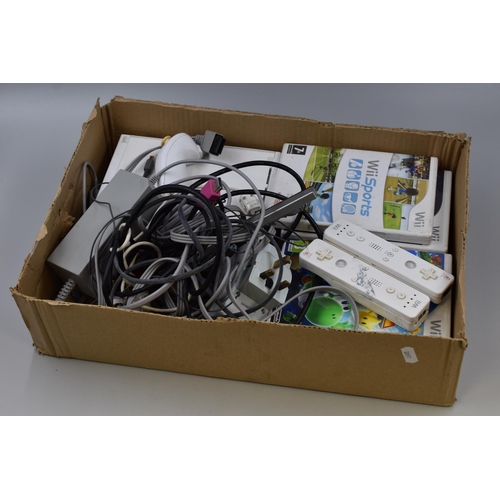 540 - Wii Console Complete with Controllers, Leads and Games