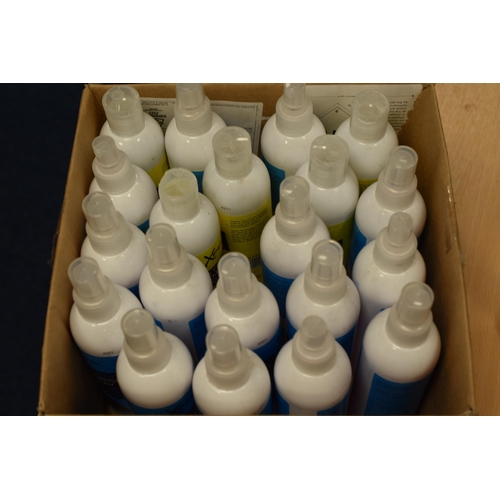 728 - Twenty Bottles of Xpel Dog Treatments (15 Dog Blueberry Deodoriser, And 5 Citrus Shampoo and Conditi... 