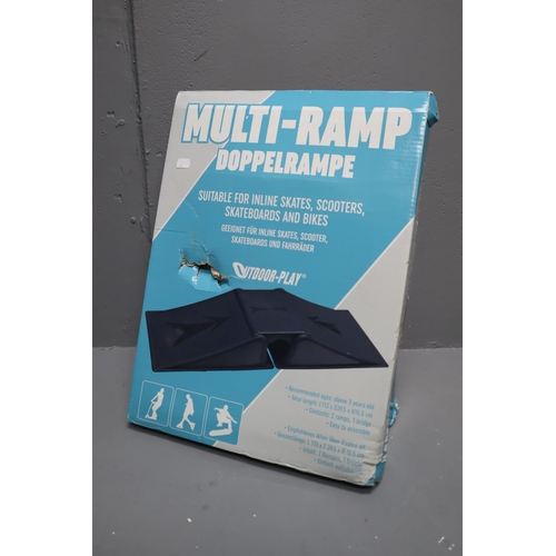 739 - Outdoor-Play Multi-Ramp with Original Box