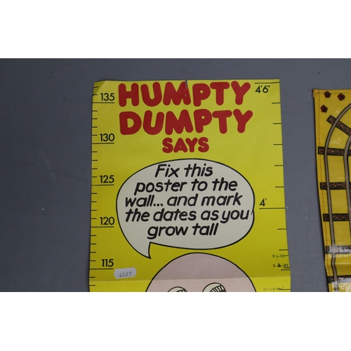 742 - Two Vintage Children's Items to include a Humpty Dumpty Says 