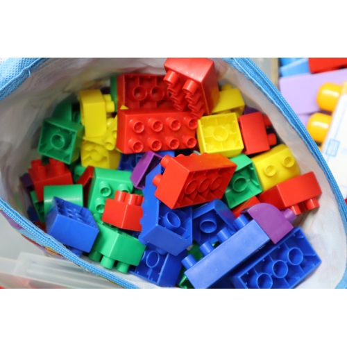 826 - A Large Selection of Megablox and Lego Duplo (Two Boxes)