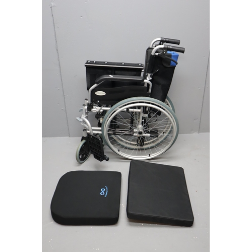 637 - Elitecare wheel chair in excellent condition with foot rests and all cusions and brakes