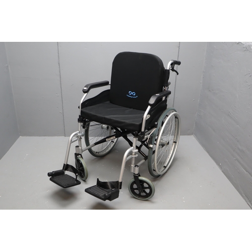 637 - Elitecare wheel chair in excellent condition with foot rests and all cusions and brakes