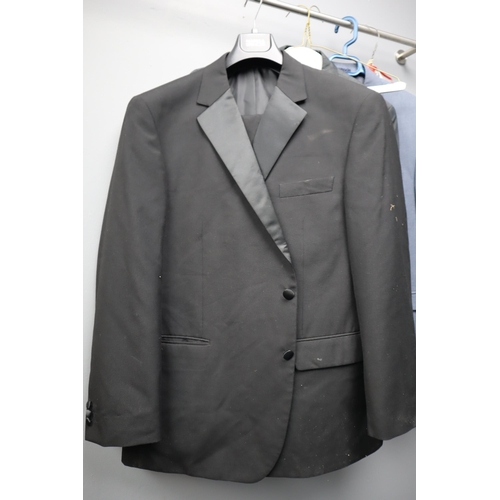 670 - Five 2 Piece Suits (Various Sizes) To Include Greenwoods, Skopes, And More