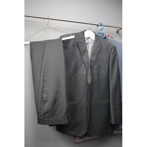 670 - Five 2 Piece Suits (Various Sizes) To Include Greenwoods, Skopes, And More