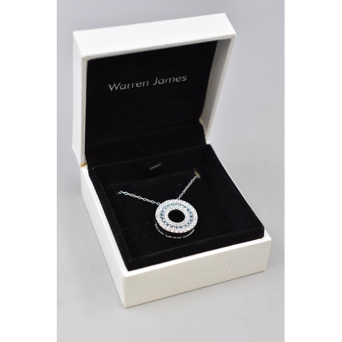 17 - Warren James Silver (925) Pendant Necklace with Presentation Box