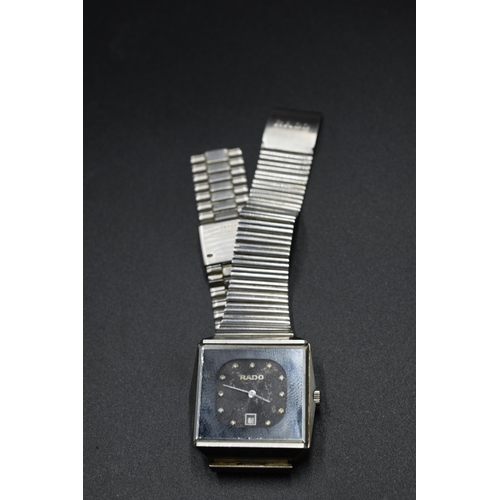 41 - A Rado Automatic 17 Jewels Gents Watch, Requires Attention