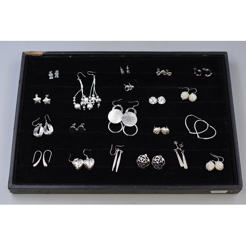 75 - Selection of earrings some Silver 925 (one pair is a/f)