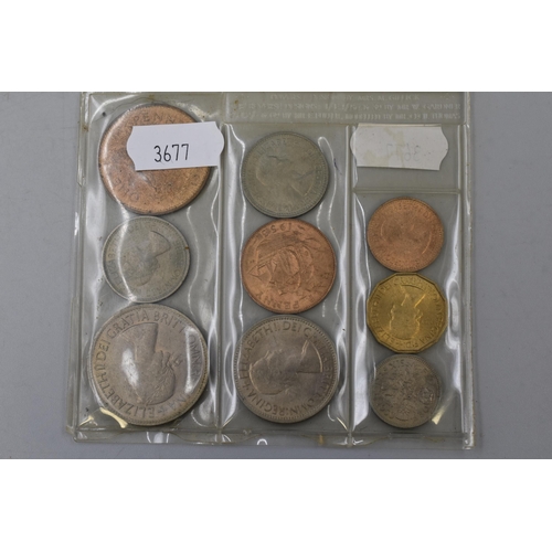 142 - A 1953 coin set