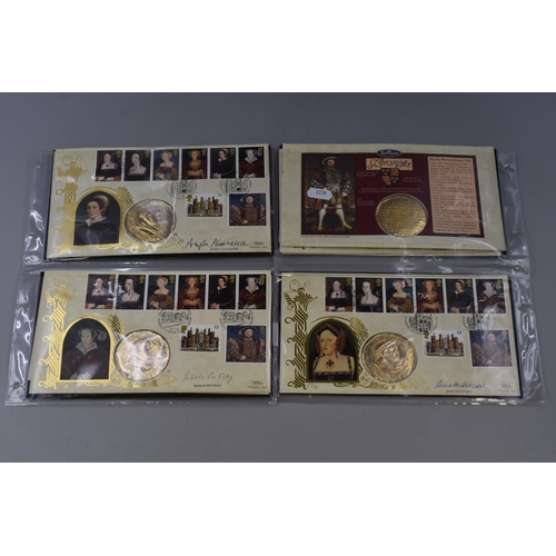 155 - Benham Coin Covers - Henry VIII & His Six Wives