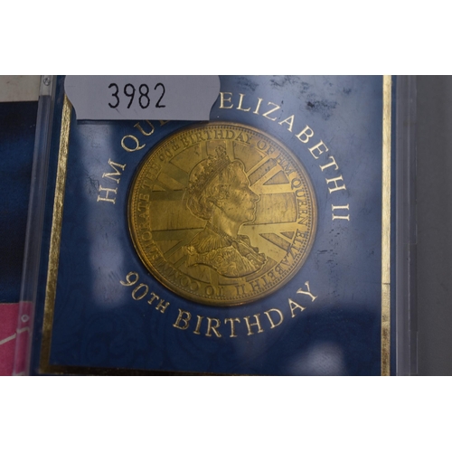 163 - Royal Ephemera to include H.M Queen Elizabeth II 90th birthday coin and more