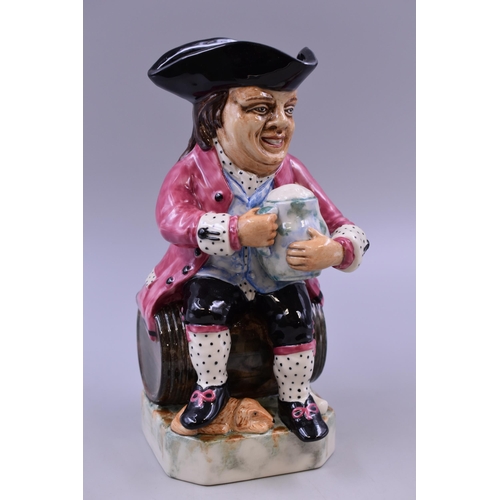 324 - A Boxed Limited Edition Kevin Francis Toby Jug Depicting Lord Howe, Modelled By Carl Peers. Approx 9... 