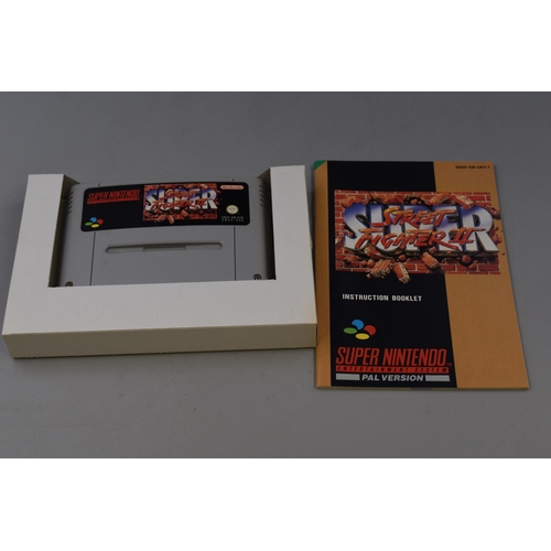 184 - Super Nintendo game to include Street Fighter II