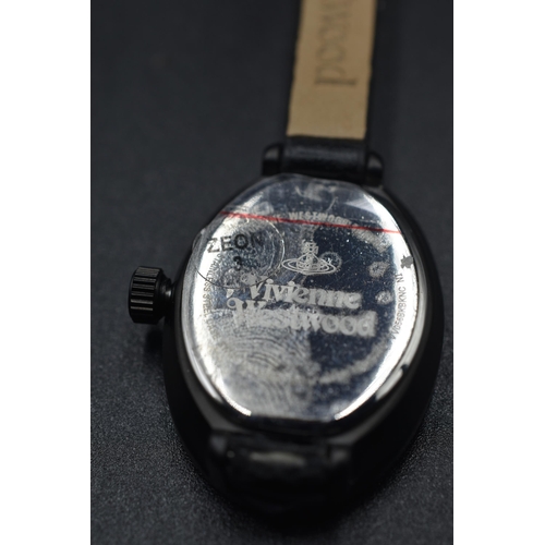 209 - A Vivienne Westwood Ladies Pirate Quartz Watch, Working. Strap is Original, But AF