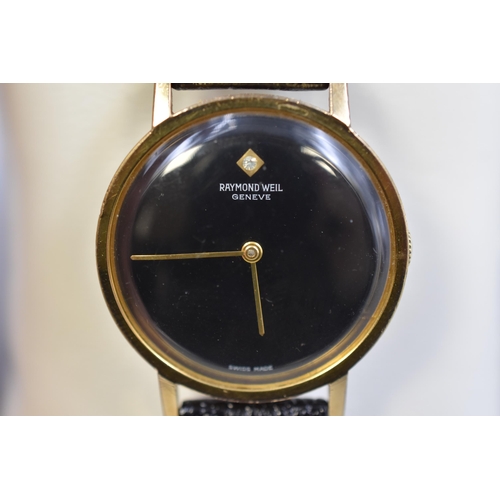 213 - A Raymond Weil Geneve 1960's Gold Plated Mechanical 17 Jewels Gents Watch. 7001 Movement PESEUX