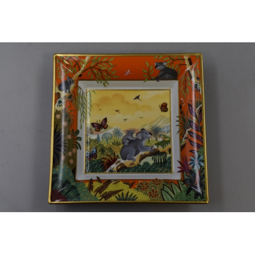 228 - Haviland Limoges Alain Thomas Le Bestiaire Limited Edition Tray