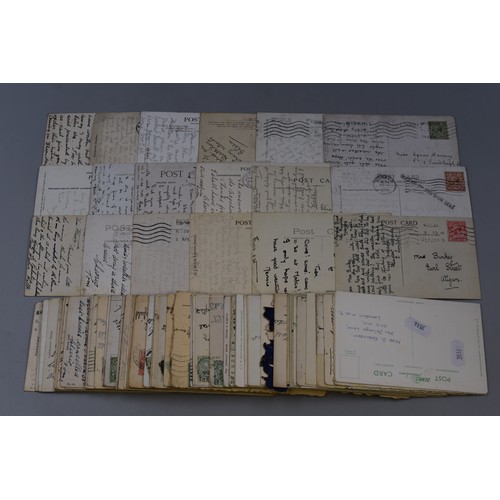 388 - Selection of Postcards mostly bearing Stamps from the 1900s to the 1920s including Topographical, Co... 