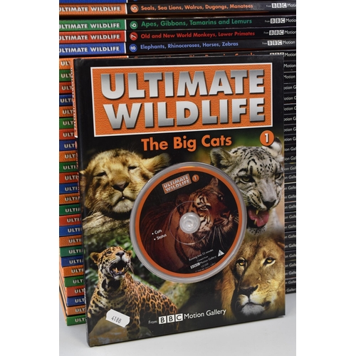 516 - Set of 34 BBC Motion Gallery Ultimate Wildlife CD Book Collection (Missing no 3)