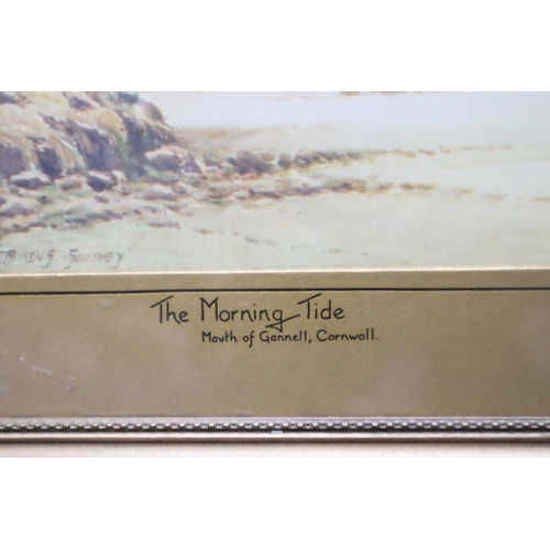 411 - Two Matching Framed and Glazed Prints by Reubens Southey entitled The Morning Tide and The Incoming ... 