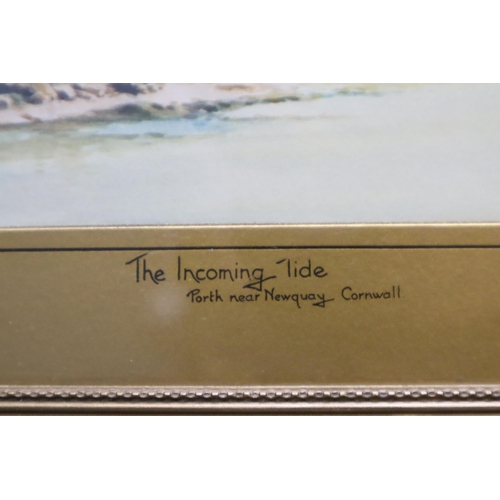 411 - Two Matching Framed and Glazed Prints by Reubens Southey entitled The Morning Tide and The Incoming ... 